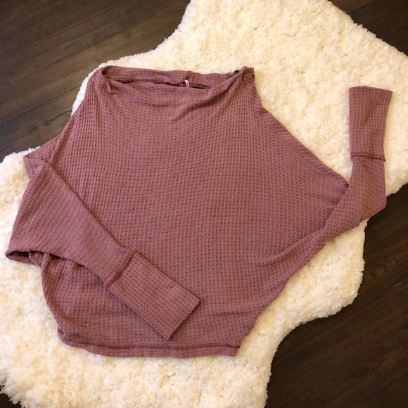 Free People Tops - Free People Cowl Neck Thermal
